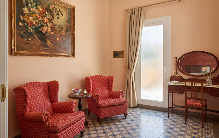 Suite con terraza del Hotel Noucentista en Sitges, vista 4