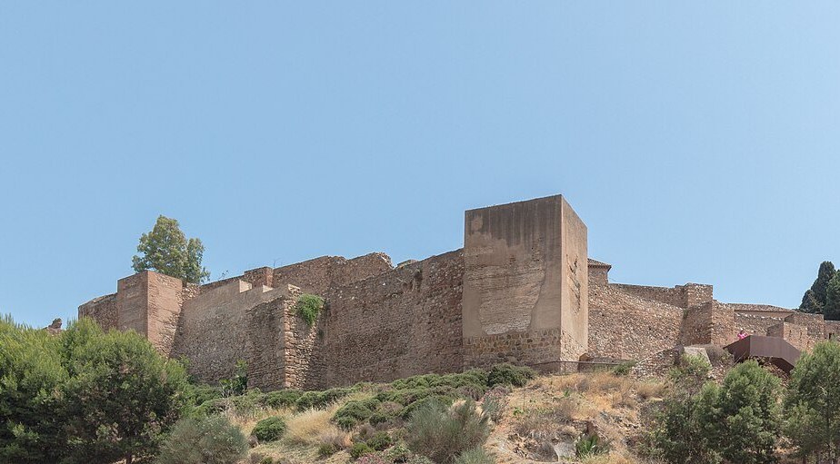 L'Alcazaba de Malaga, forteresse mauresque dominant la vieille ville