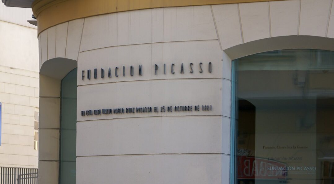 Fachada de la Casa Natal de Picasso en la Plaza de la Merced, en Málaga
