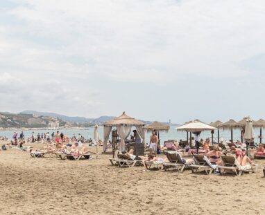 Plage de la Malagueta, la grande plage urbaine de Malaga