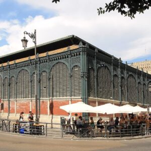 Marche de Atarazanas a Malaga, halle en fer du centre historique